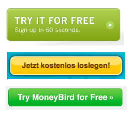 Buttondesign Landing Page Grundlagen