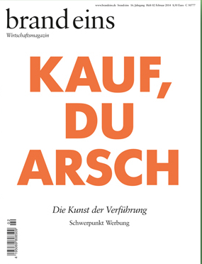 brand eins: Werbung