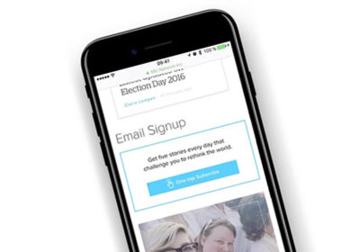 Emailadressen gewinnen mit One-Tab Subscribe
