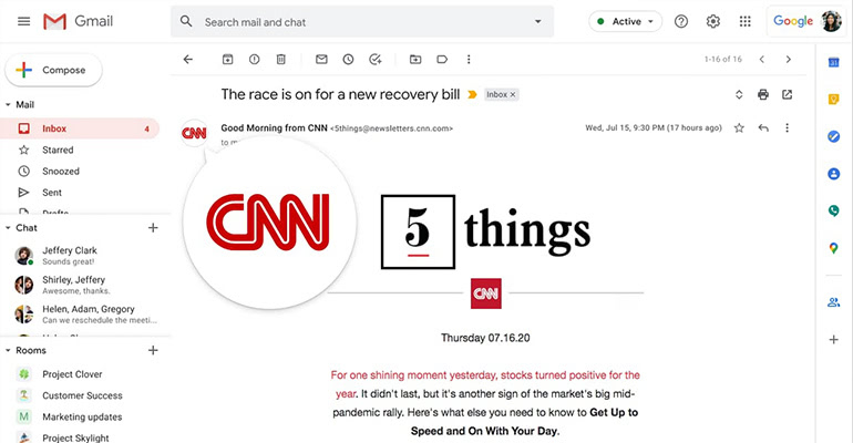 BIMI: Gmail startet Pilotprojekt