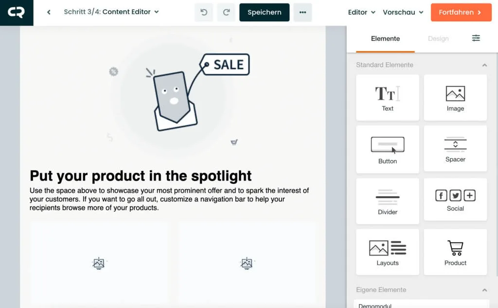 Cleverreach im Test (Screenshot)